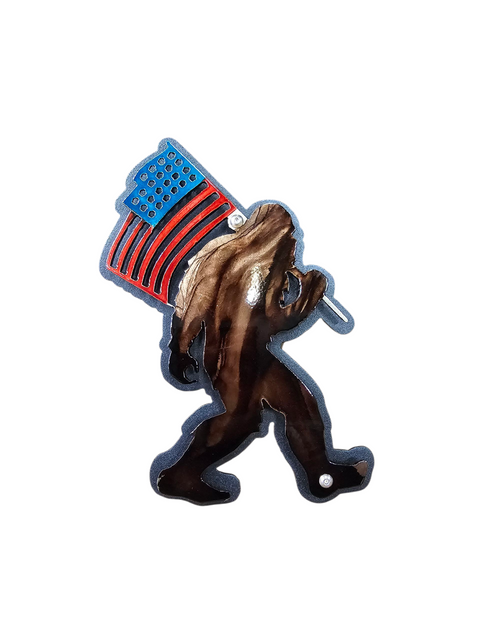 Bigfoot American Flag
