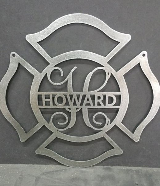 Fireman Monogram – Welch's Chop Shop