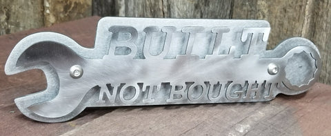 Built Not Bought Trailer Hitch Cover