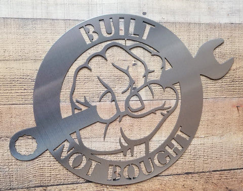 Built Not Bought Fist