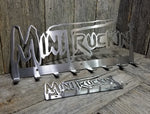 Mini Truckin Logo Coat Rack and Key Rack Combo
