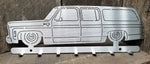 Square Body Suburban Key Hanger