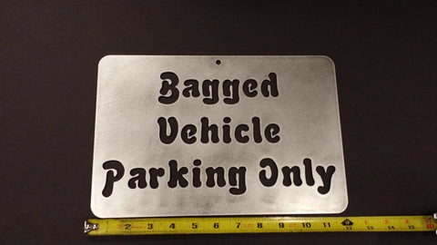 Bagged Parking Only