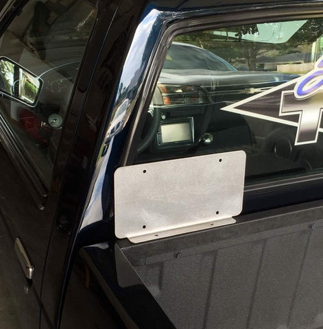 Bed Mount License Plate Bracket