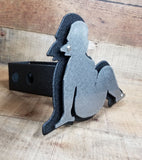 Trucker Girl Thick Trailer Hitch Cover