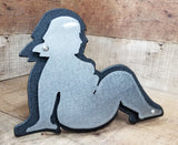 Trucker Girl Thick Trailer Hitch Cover